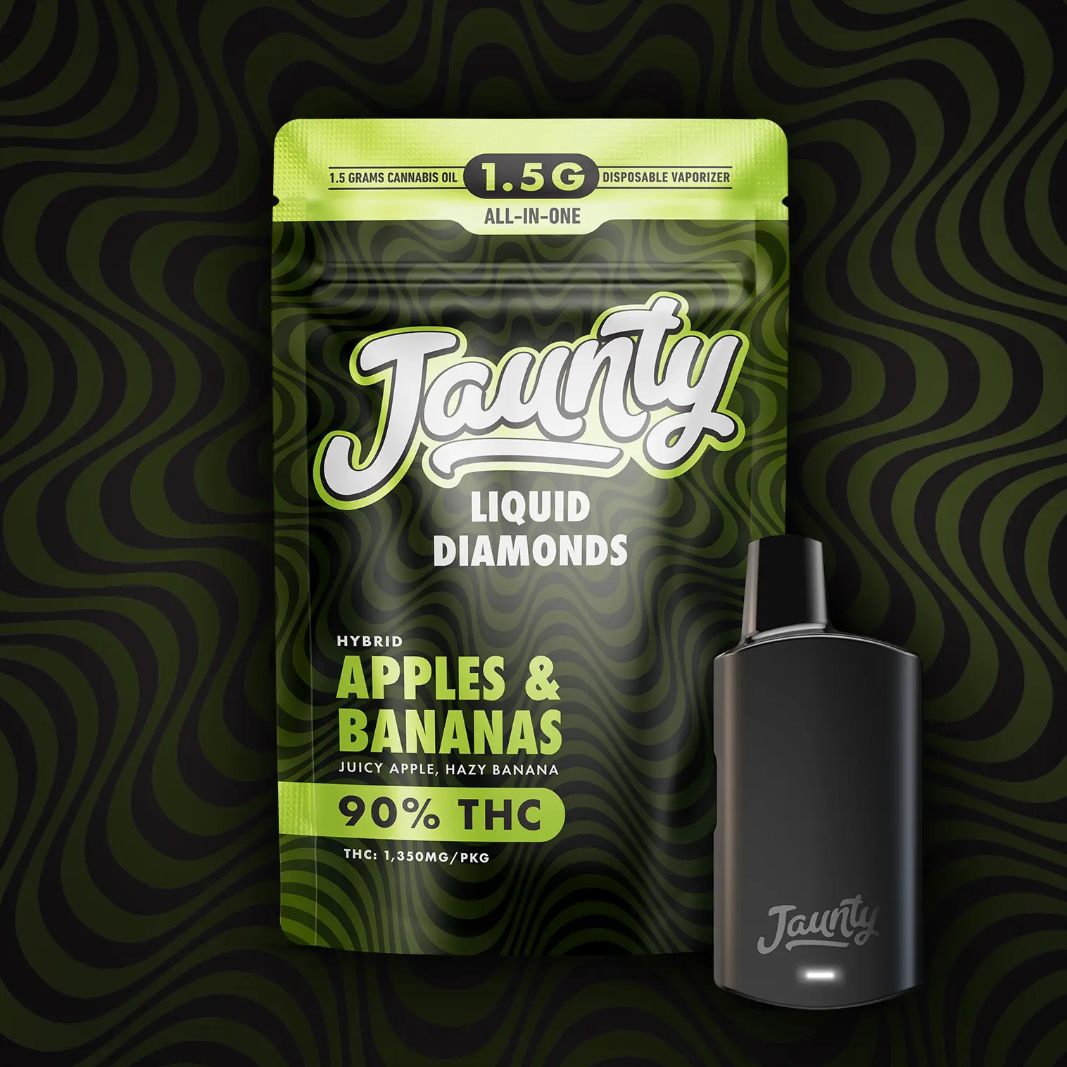 Apples and Bananas Liquid Diamond